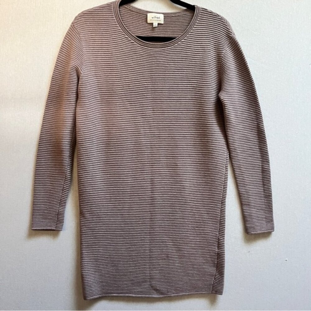 Wilfred Aritzia Campanule Silk Cashmere Sweater Mini Dress Size XS